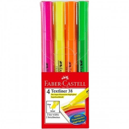 Fluorescent Marker Set Faber-Castell Textliner 38 10Units image 3