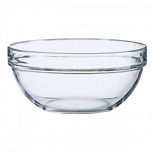 Salad Bowl Luminarc Transparent Glass (23 x 11 cm) (6 Units) image 3