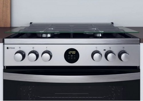 Gas stove with electric oven Indesit IS67G8CHXE image 3