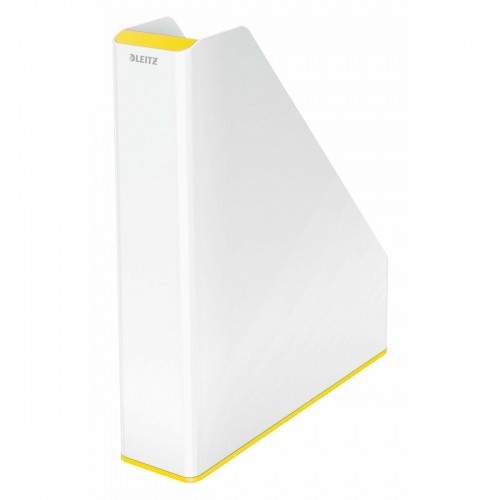 Полка для журналов Leitz Белый Жёлтый A4 полистирол (7,3 x 31,8 x 27,2 cm) image 3
