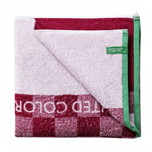 Beach Towel Benetton Kids 140 x 70 cm Red image 3