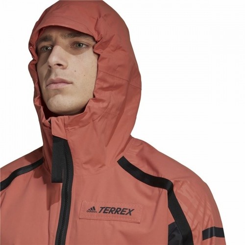 Мужская спортивная куртка Adidas Utilitas Красный Оранжевый image 3