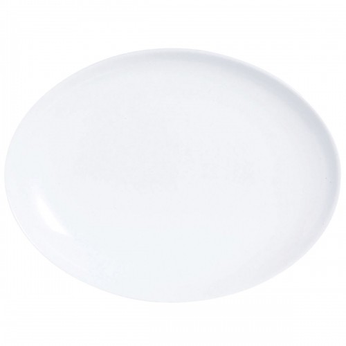 Pasniegšanas Plate Luminarc Diwali Ovāls Balts Stikls (33 x 25 cm) (12 gb.) image 3