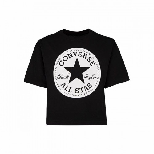 Short Sleeve T-Shirt Signature  Converse  Chuck Patch Boxy Black image 3