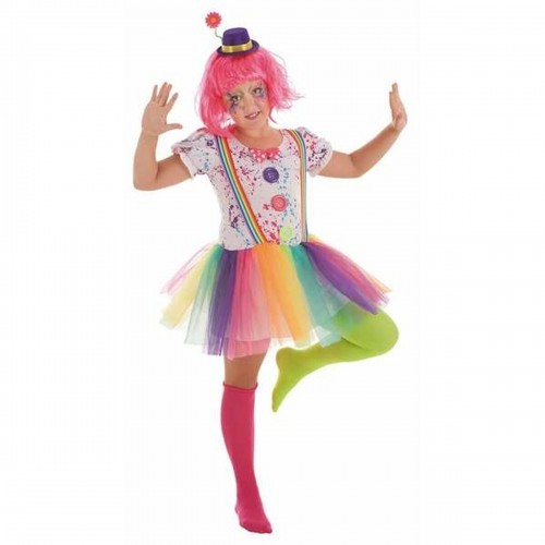 Bigbuy Carnival Маскарадные костюмы для детей Паяц Радужная image 3