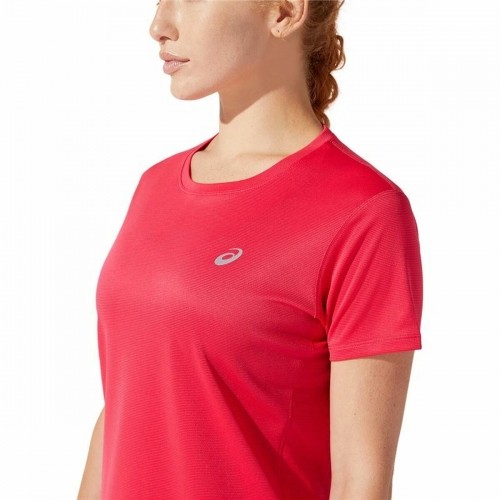 Women’s Short Sleeve T-Shirt Asics Core Crimson Red image 3