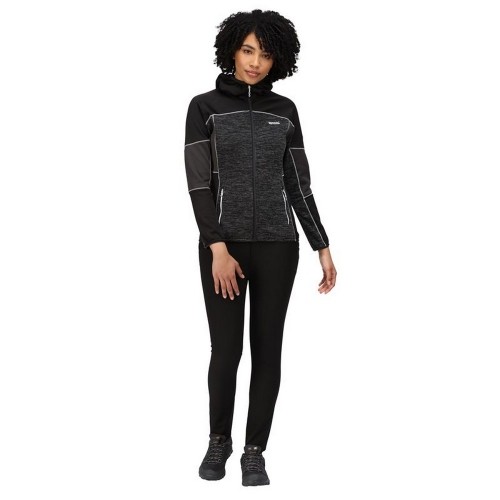 Women's Sports Jacket Regatta Walbury II Full Zip Black image 3