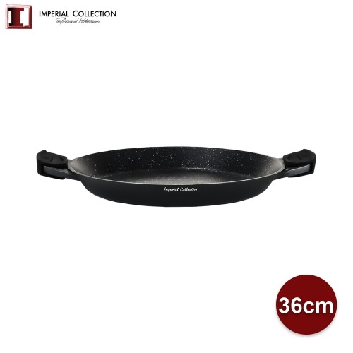 Imperial Collection 36cm Paella Pan with Silicone Handles image 3