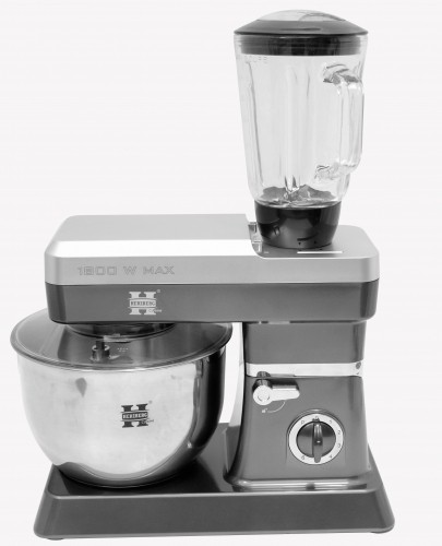 Herzberg Cooking Herzberg HG-5065; Stand Mixer 1200W (1800W max), 6.5L Black image 3