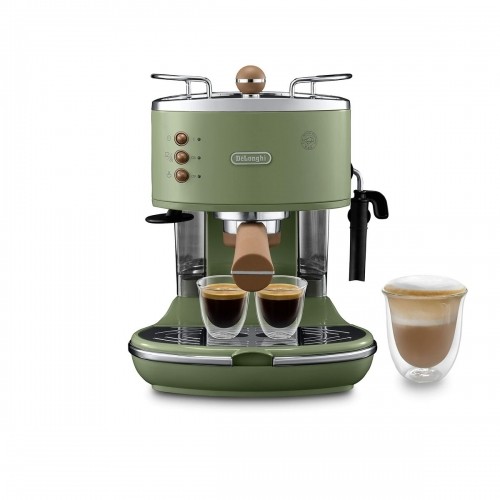 Экспресс-кофеварка DeLonghi ECOV 310.GR Зеленый 1100 W 1,4 L image 3