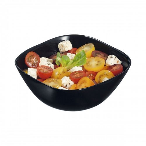 Bowl Luminarc Multiusos Black Glass Ø 14 cm Multi-use (24 Units) image 3