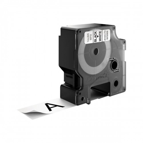 Ламинированная лента для фломастеров Dymo D1 53713 24 mm LabelManager™ Чёрный Белый (5 штук) image 3