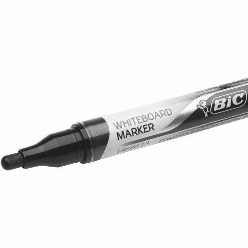 Marker pen/felt-tip pen Bic Velleda Black (12 Pieces) image 3