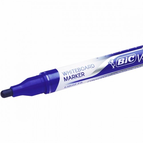 Marker pen/felt-tip pen Bic Velleda Blue (12 Pieces) image 3