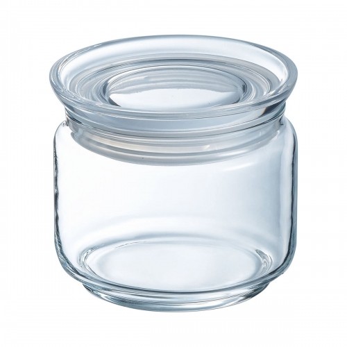 Burka Luminarc Pav Caurspīdīgs Silikona Stikls (500 ml) (6 gb.) image 3