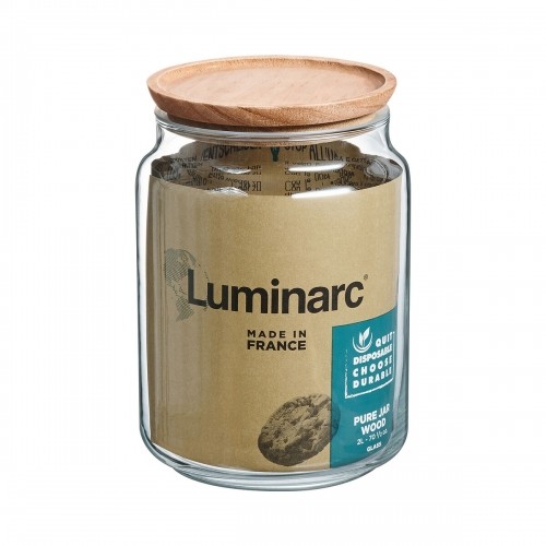 Jar Luminarc Pav Transparent Glass (2 L) (6 Units) image 3