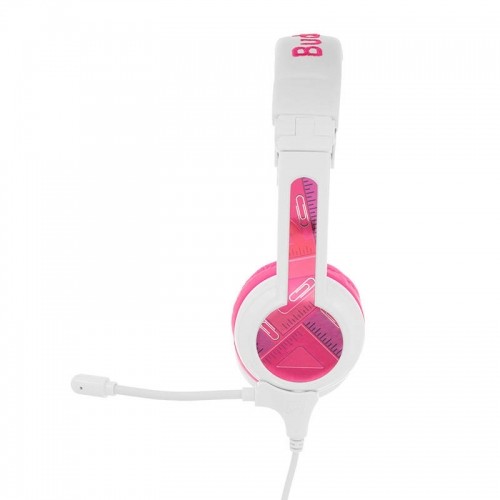 BuddyPhones kids headphones wired School+ (Pink) image 3