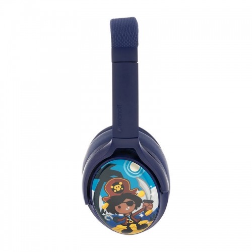 BuddyPhones kids headphones wireless Cosmos Plus ANC (Deep Blue) image 3