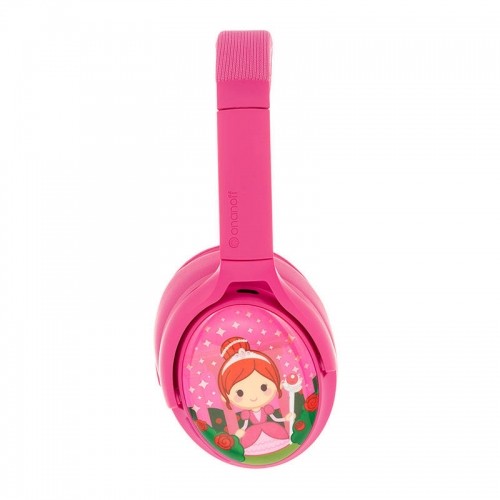 BuddyPhones kids headphones wireless Cosmos Plus ANC (Pink) image 3