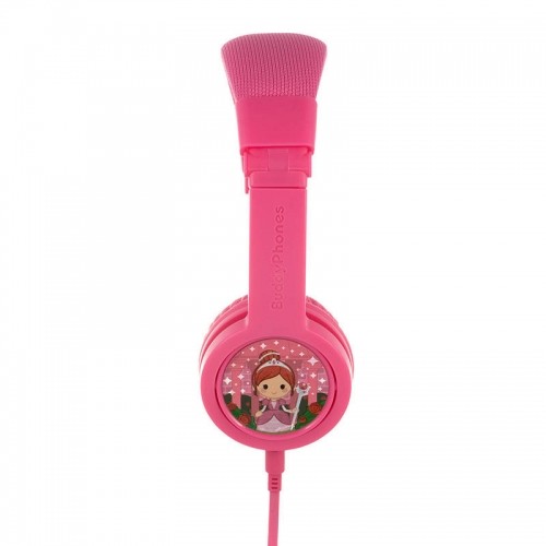 BuddyPhones kids headphones wired Explore Plus (Pink) image 3