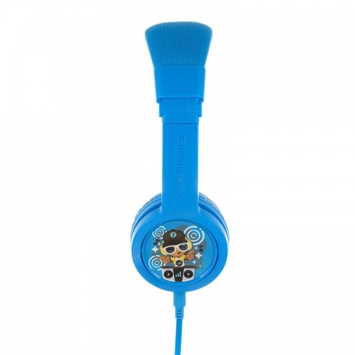 BuddyPhones kids headphones wired Explore Plus (Blue) image 3