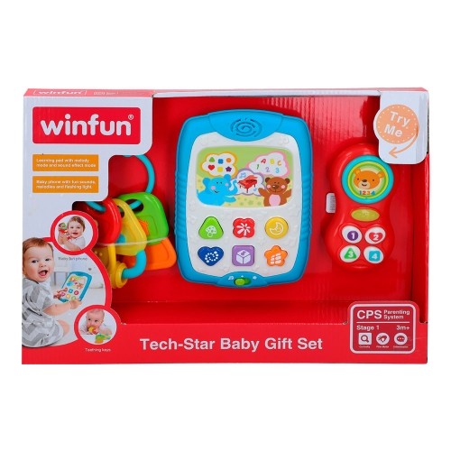 Winfun Планшет для малыша с телефоном и погремушками  CB46329 image 3