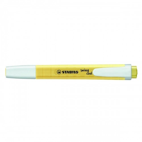Fluorescent Marker Stabilo Swing Cool Pastel Yellow 10 Pieces (1 Unit) image 3
