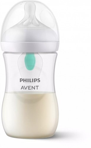 Philips Avent Natural Response barošanas pudelīte ar Airfree vārstu 260 ml, lēnas plūsmas knupītis, 1m+ - SCY673/01 image 3