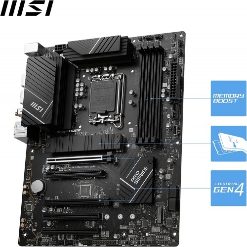 MSI PRO B760-P WIFI DDR4, motherboard - 1700 image 3