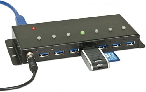 Lindy 7 Port USB 3.0 Metal USB Hub image 3