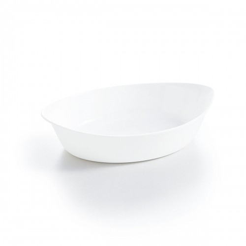 Поднос Luminarc Smart Cuisine Овальный Белый Cтекло 25 x 15 cm (6 штук) image 3