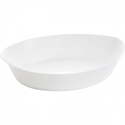 Serving Platter Luminarc Smart Cuisine Oval 32 x 20 cm White Glass (6 Units) image 3