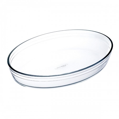 Oven Dish Ô Cuisine Ocuisine Vidrio Transparent Glass Oval 35 x 25 x 7 cm (6 Units) image 3