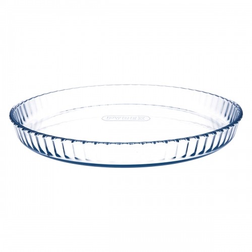 Cake Mould Pyrex Classic Vidrio Transparent Glass Flat Circular 31 x 31 x 4 cm 6 Units image 3