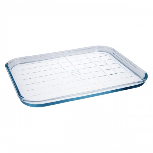 Krāsns Veidne Pyrex Classic Plakans 33 x 27 x 2 cm Caurspīdīgs Stikls (6 gb.) image 3