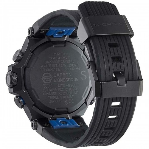 Мужские часы Casio METAL TWISTED-G DUAL CORE GUARD (Ø 51 mm) image 3