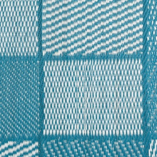 Bigbuy Home Outdoor Carpet Meis Zils Balts polipropilēns 90 x 150 cm image 3