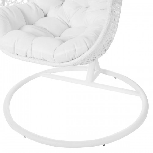 Bigbuy Home Šūpuļkrēsls Dido 190 x 95 x 95 cm Balts Rotangpalma image 3