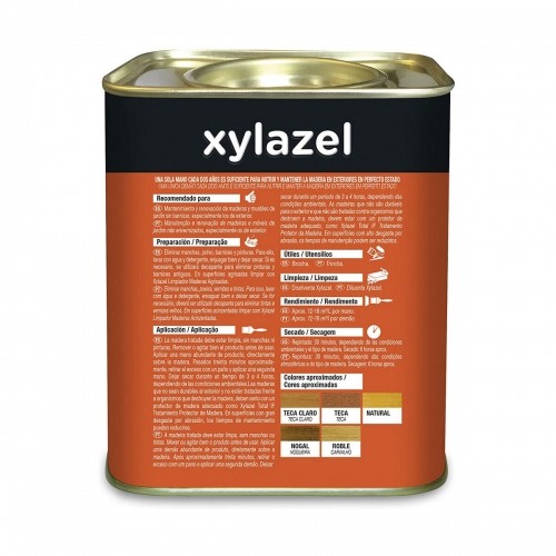 Teak oil Xylazel Classic Мед 750 ml матовый image 3