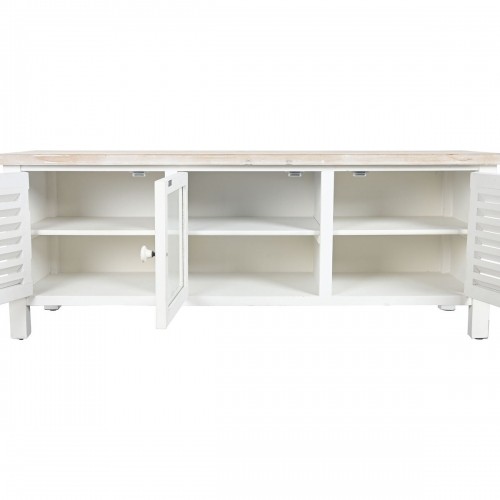 TV furniture DKD Home Decor Fir White MDF Wood 120 x 40 x 45 cm image 3
