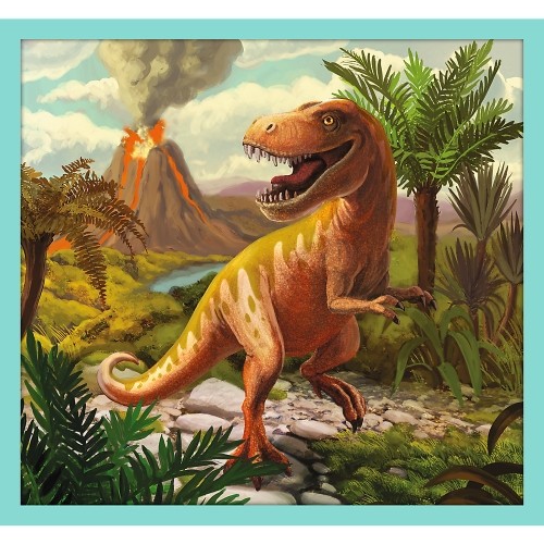 Trefl Puzzles TREFL Pužļu komplekts Dinozauri, 10in1 image 3