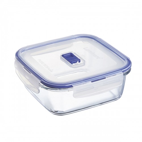 Hermetic Lunch Box Luminarc Pure Box Active 1,22 L Bicoloured Glass (6 Units) image 3