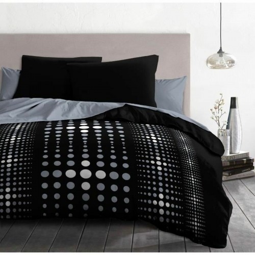 Nordic cover HOME LINGE PASSION Steevy Black 220 x 240 cm image 3