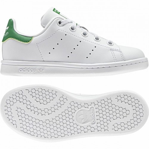 Sports Shoes for Kids Adidas Stan Smith White image 3