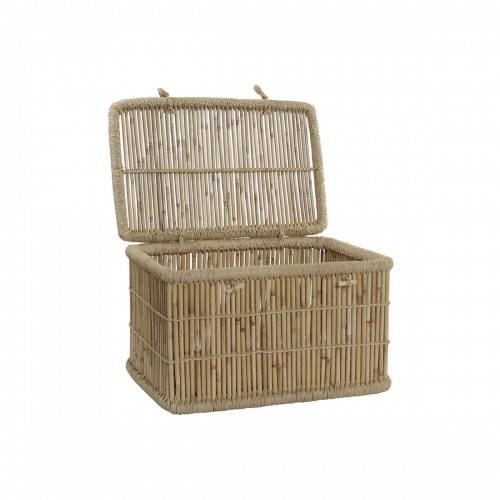 Set of Chests DKD Home Decor 74 x 46 x 46 cm Rope Bamboo image 3