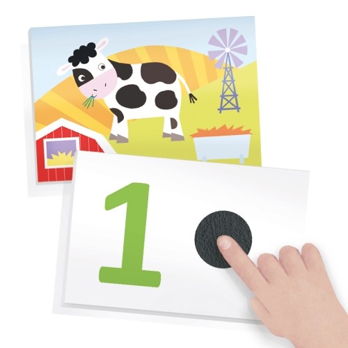 HEADU Montessori Тактильные карточки 123 Touch image 3