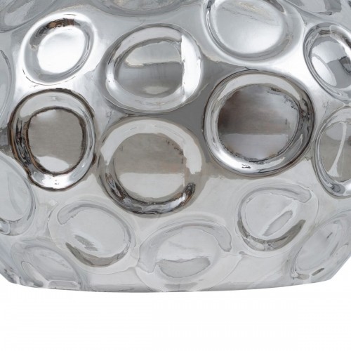 Ceiling Light 18 x 18 x 17,5 cm Crystal Silver Iron Ø 18 cm image 3