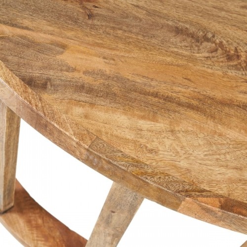 Bigbuy Home Centrālais galds 116,5 x 116,5 x 46 cm Mango koks image 3
