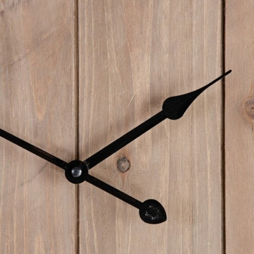 Bigbuy Home Настенное часы Натуральный Чёрный 60 x 4 x 60 cm DMF image 3