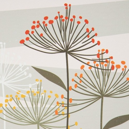 Bigbuy Home Ceļojumu bagāžas komplekts 34,5 x 24,5 x 14 cm Цветы Audekls DMF (2 Daudzums) image 3